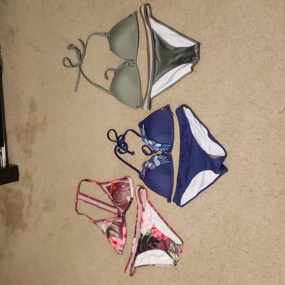 Bundle of 3 Victoria's Secret PINK Swimsuits